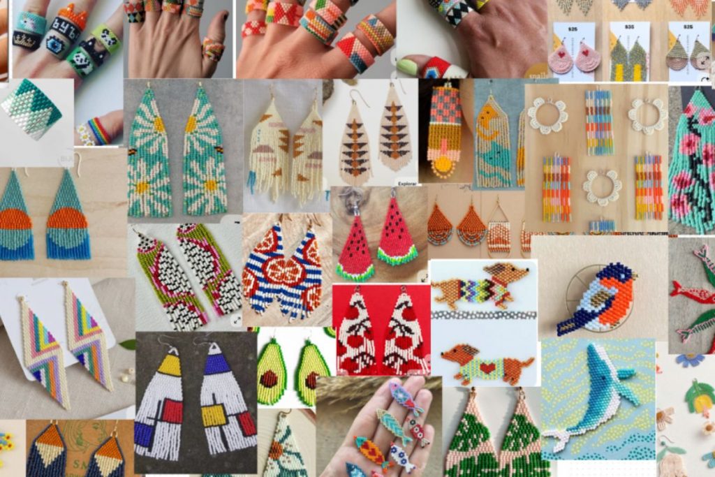 IDEAS DE MANUALIDADES CON MIYUKI