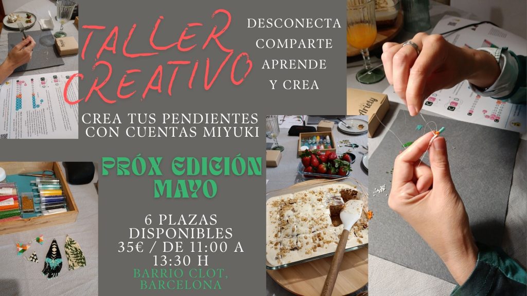 TALLER CREATIVO BISUTERIA MIYUKI BARCELONA