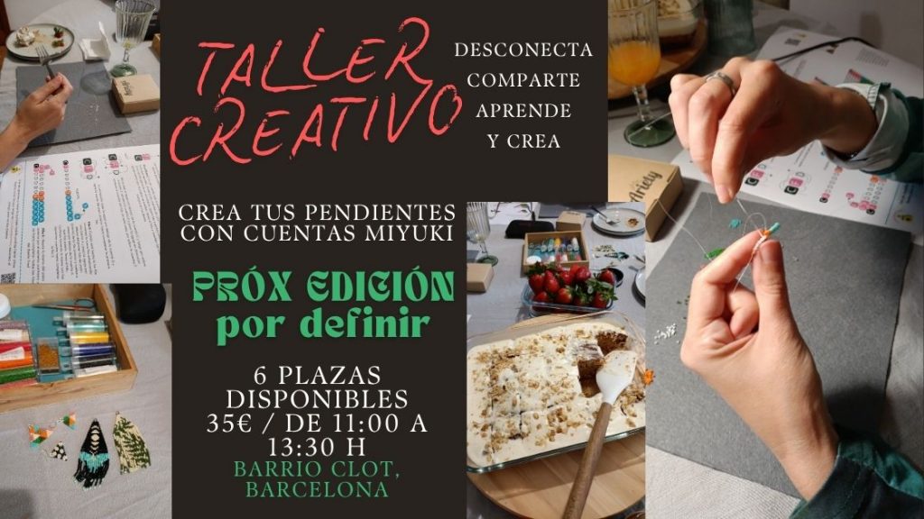 TALLER CREATIVO BISUTERIA MIYUKI BARCELONA